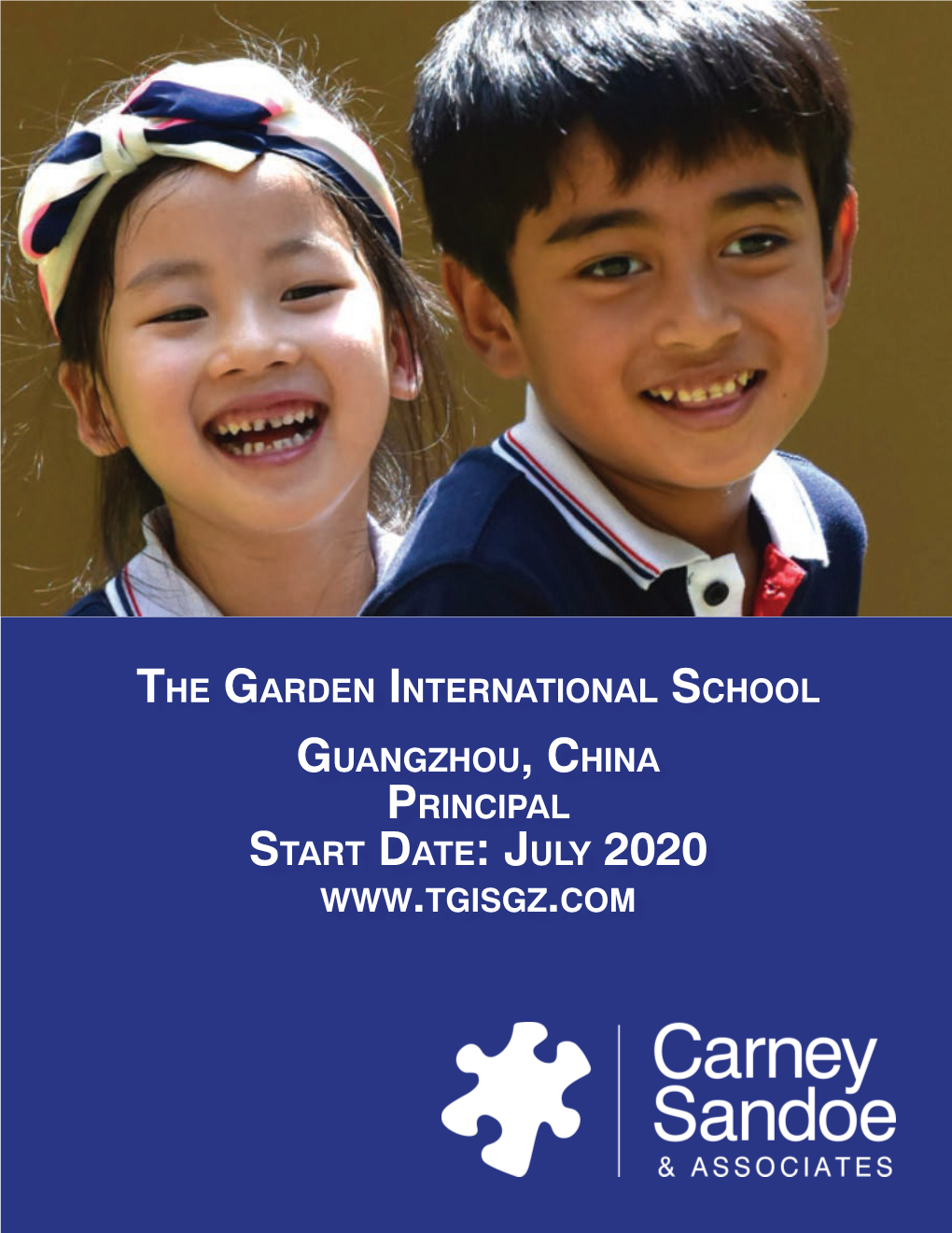 The Garden International School Guangzhou, China