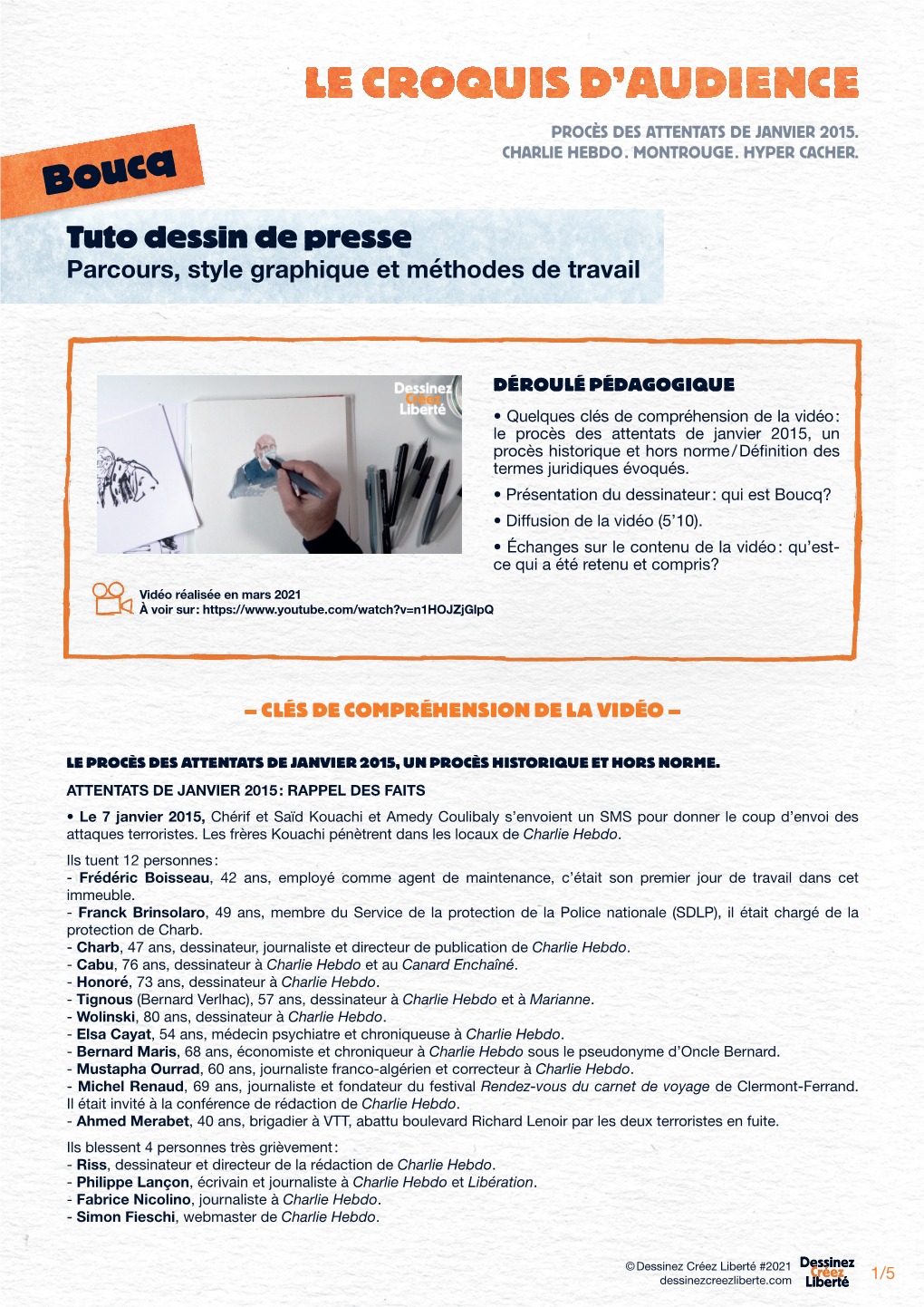 Tuto Dessin De Presse Parcours, Style Graphique Et Méthodes De Travail