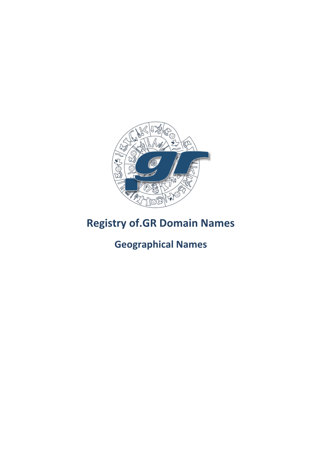 Registry Of.GR Domain Names Geographical Names