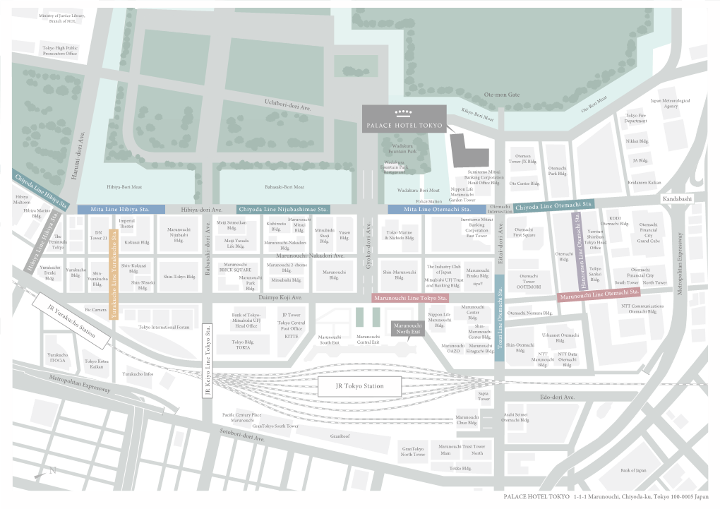 Palace Hotel Tokyo Access