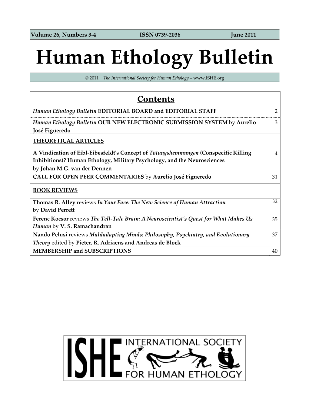 Human Ethology Bulletin