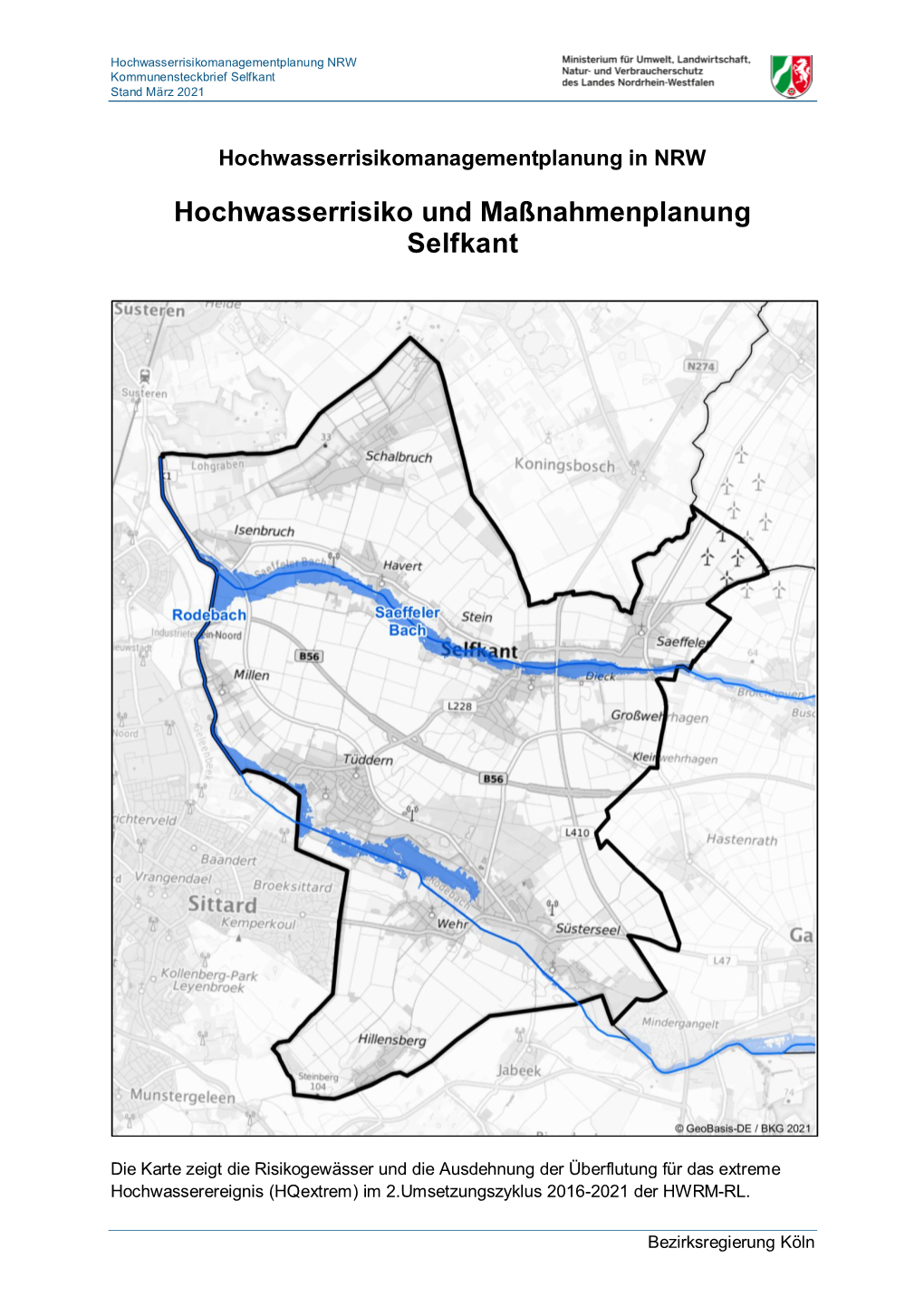 Selfkant Stand März 2021