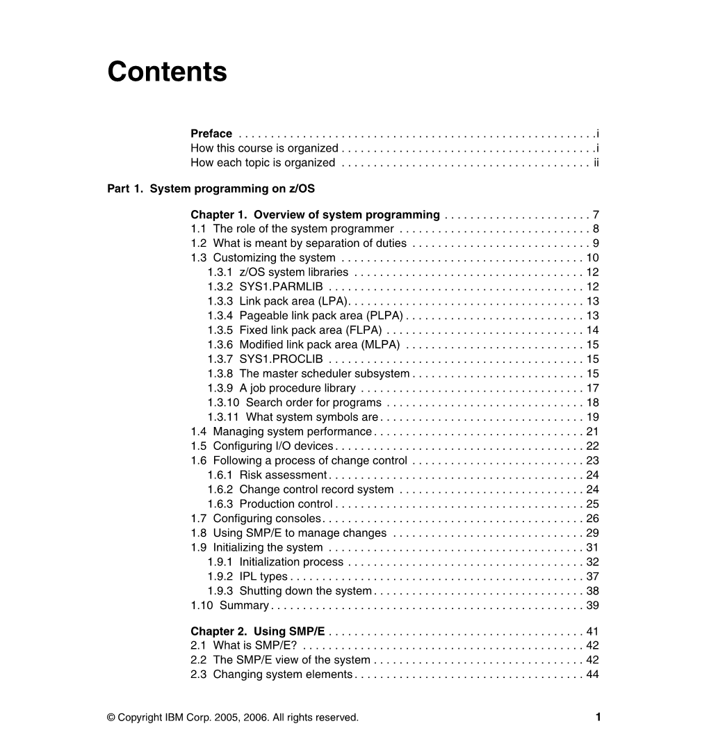 Z/OS Basics 3.8 Typical Mainframe Systems