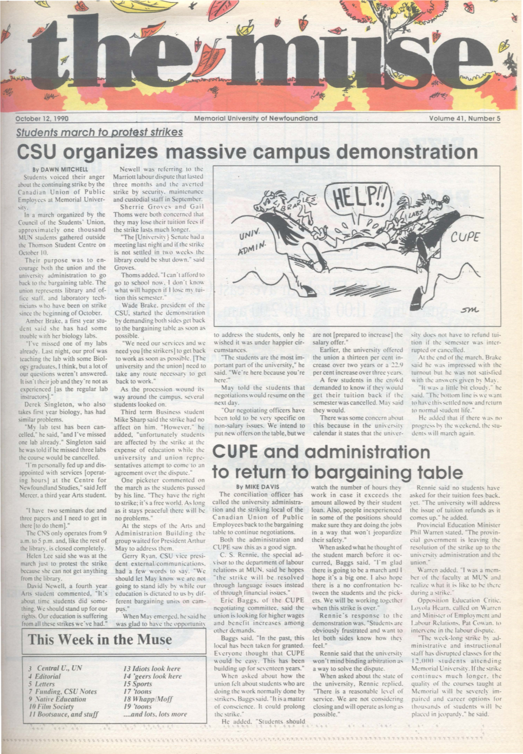 CSU Organizes Massive Campus Demonstration by DAWN MITCHELL Neweji Was Referring