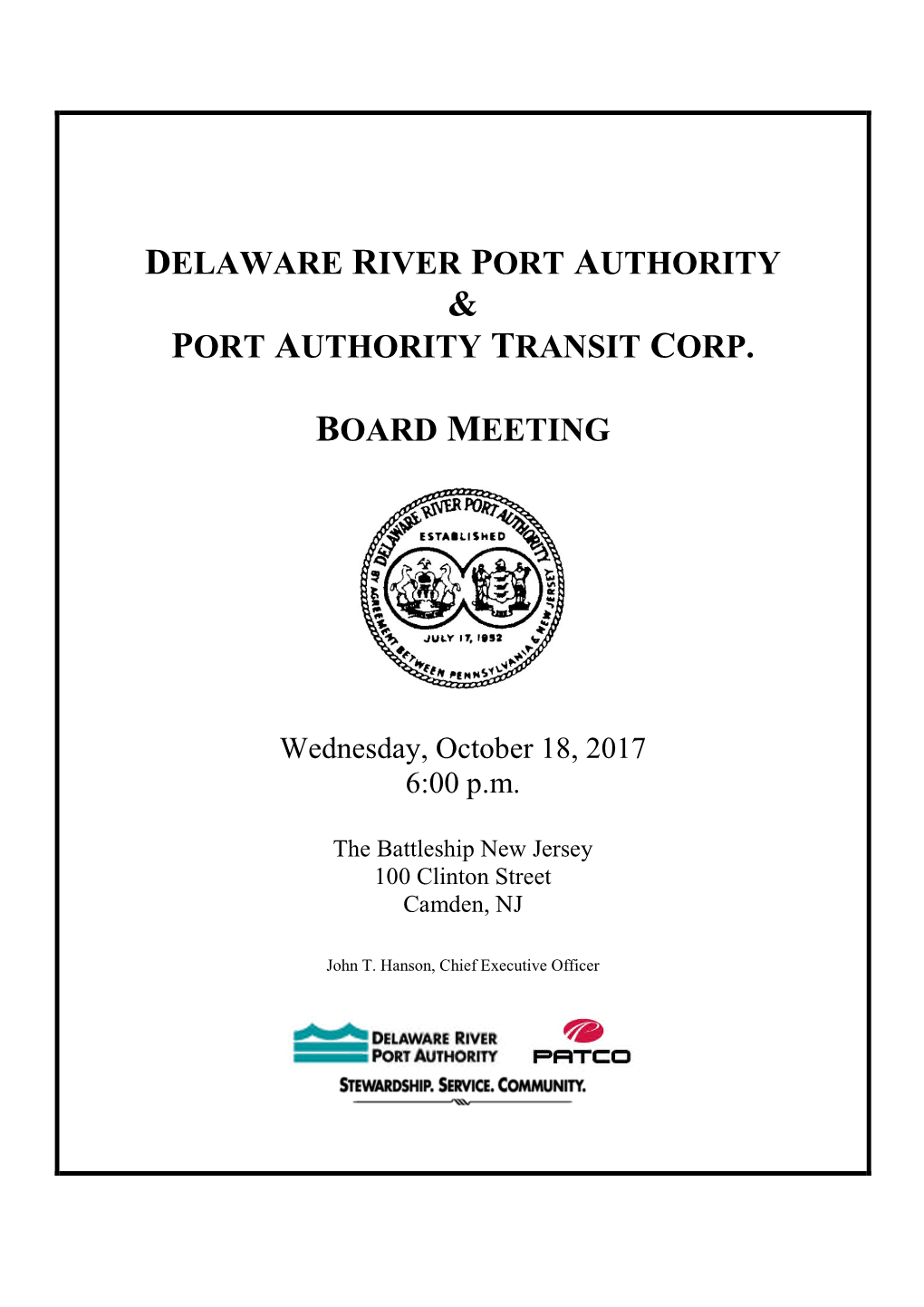 Delaware River Port Authority Port Authority