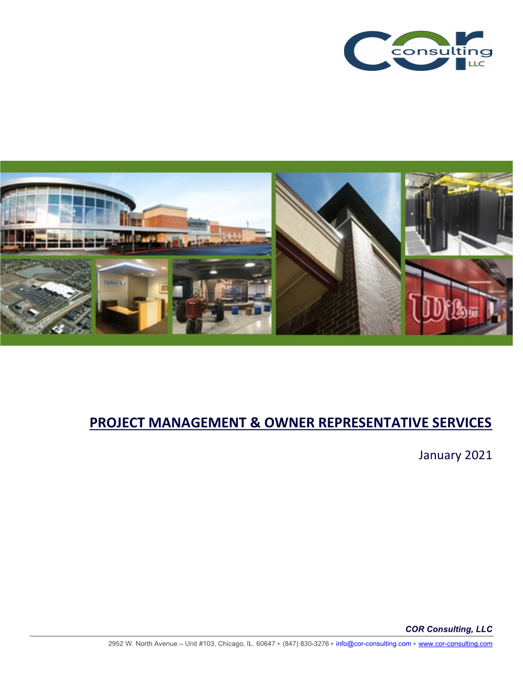 Project Management & Owner Representative Services