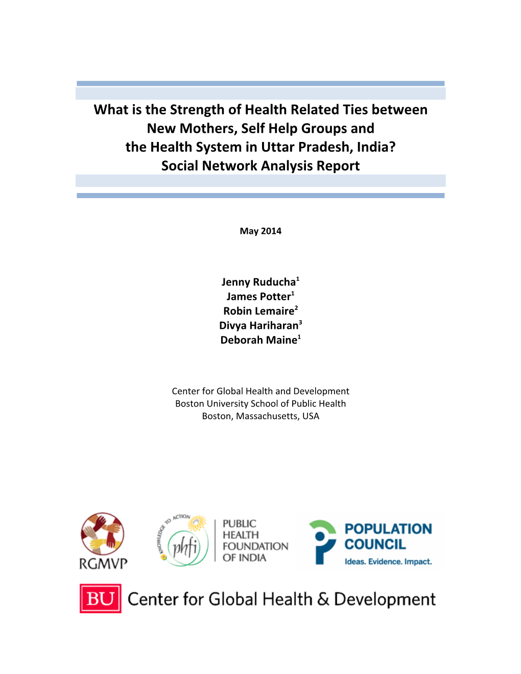 Social Network Analysis Report