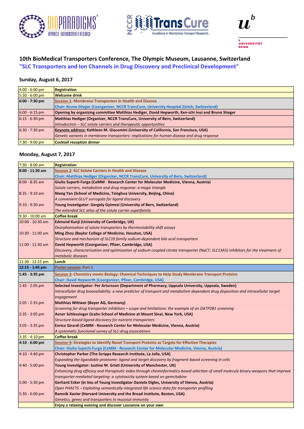 "SLC Transporters and Ion Channels in Drug Discovery and Preclinical Development"