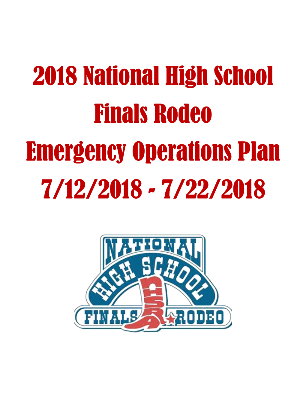 2012 National High School Finals Rodeo