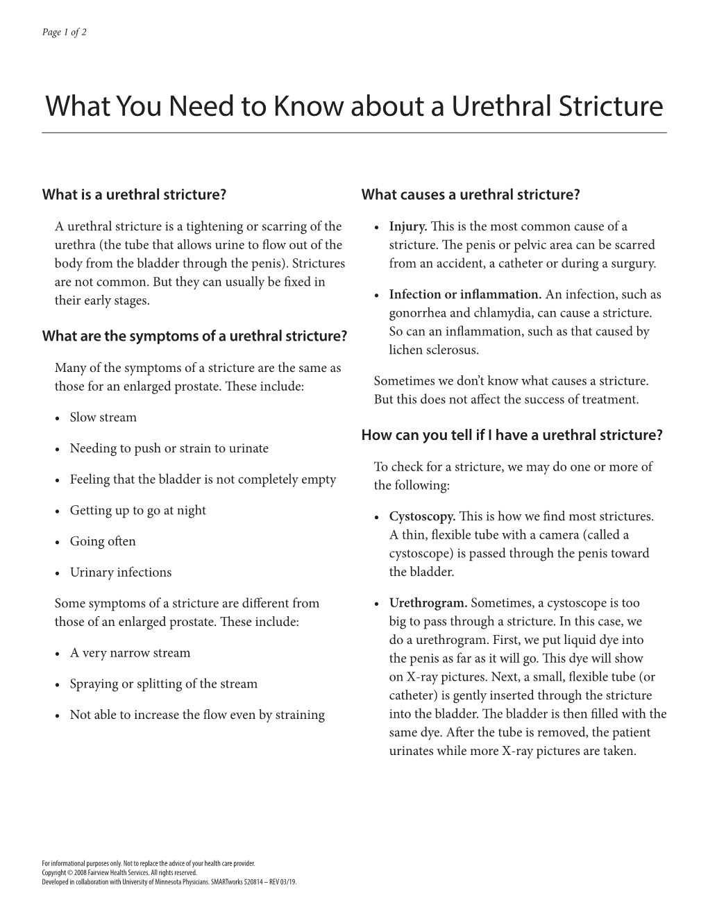 What You Need to Know About a Urethral Stricture