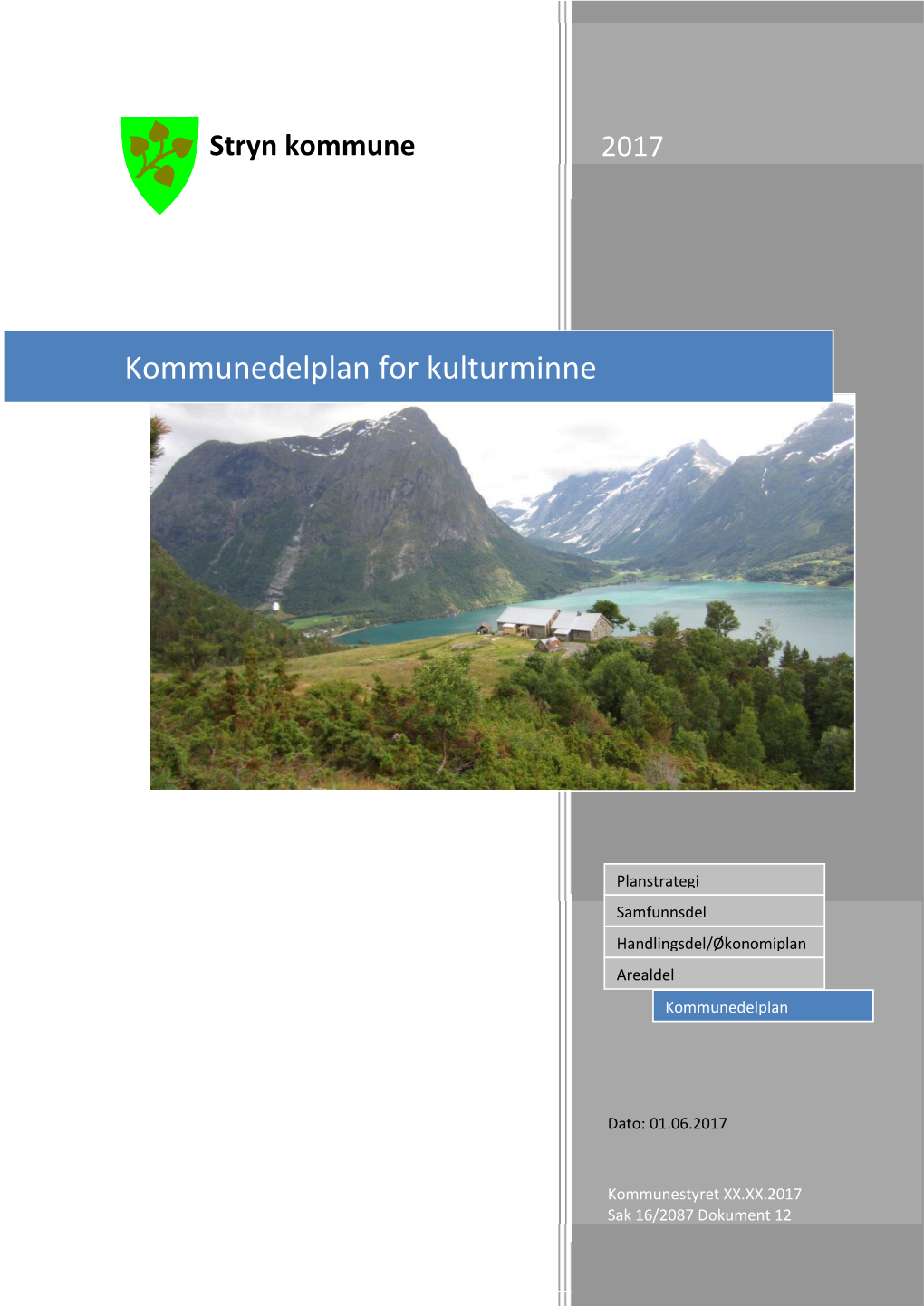 Kommunedelplan for Kulturminne