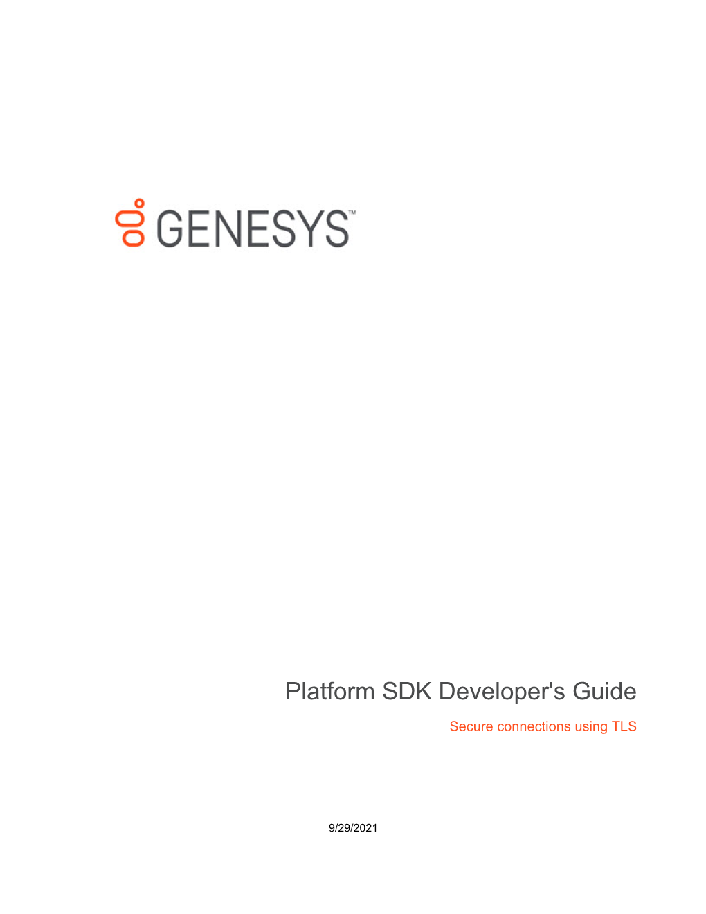 Platform SDK Developer's Guide