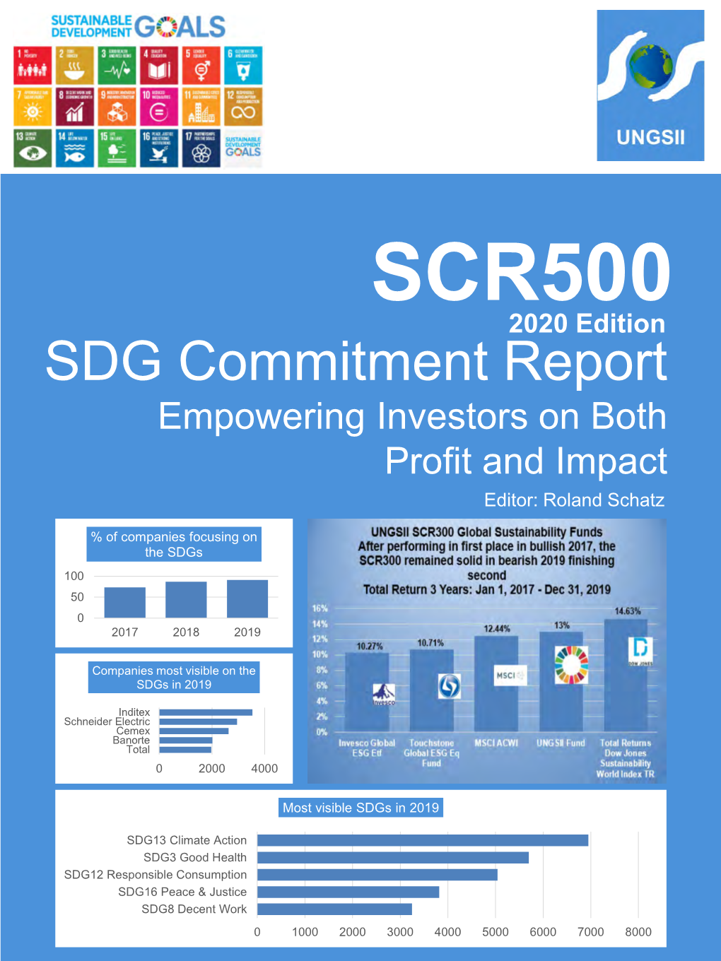 SCR5002020 Edition SDG Commitment Report Empowering Investors on Both Profit and Impact Editor: Roland Schatz