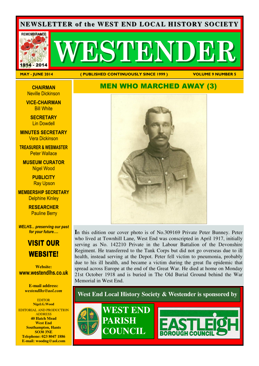 Westenderwestender 1914 - 2014