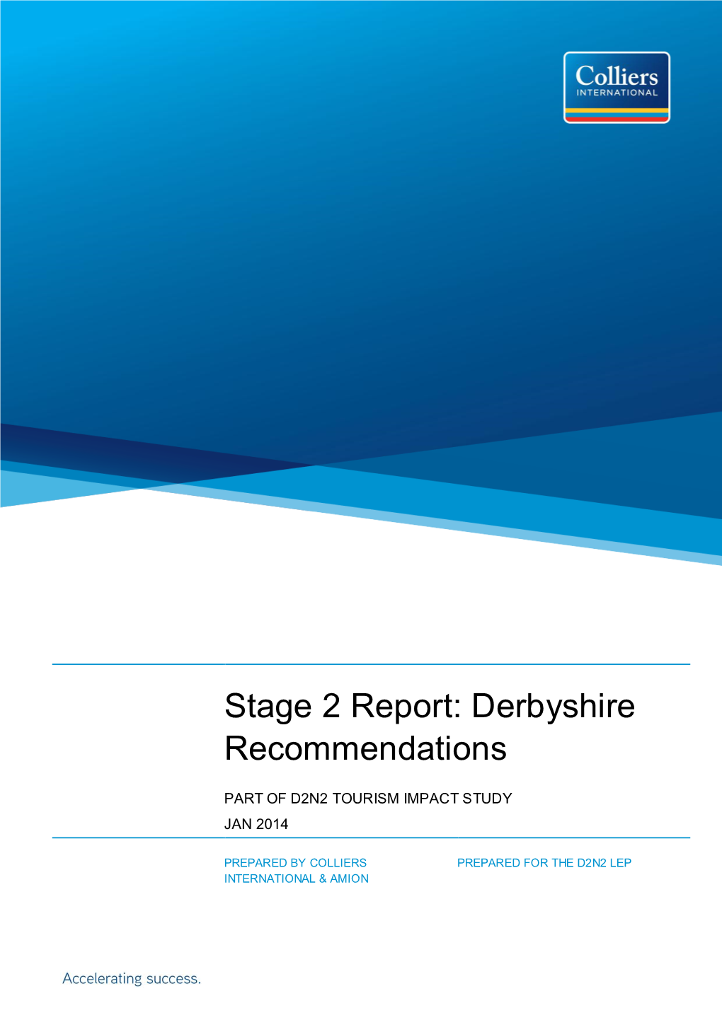 Colliers Stage 2 D2N2 Report Derbyshire