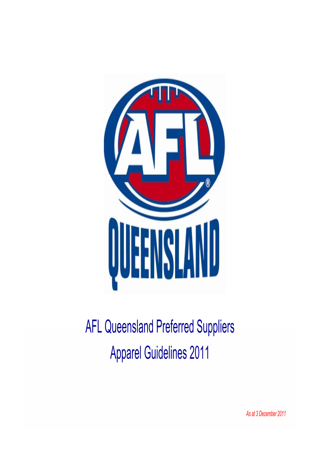 AFL Queensland Affiliates Logos