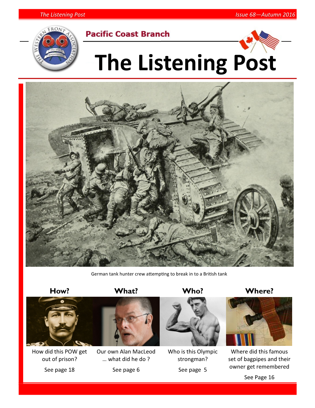 The Listening Post Issue 68—Autumn 2016