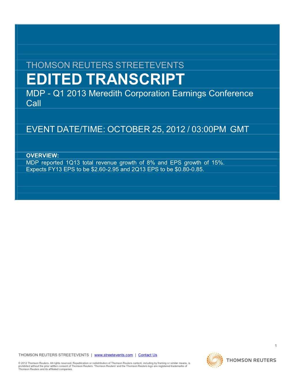 Event Transcripts Are Based, Companies May Make Projections Or Other Forward-Looking Statements Regarding a Variety of Items