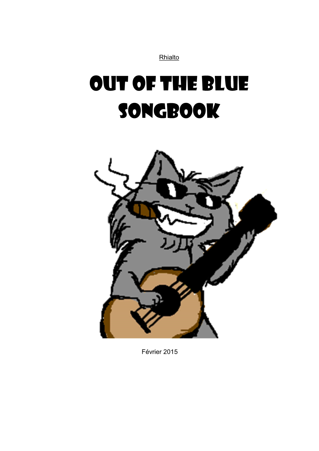 Out of the Blue Songbook