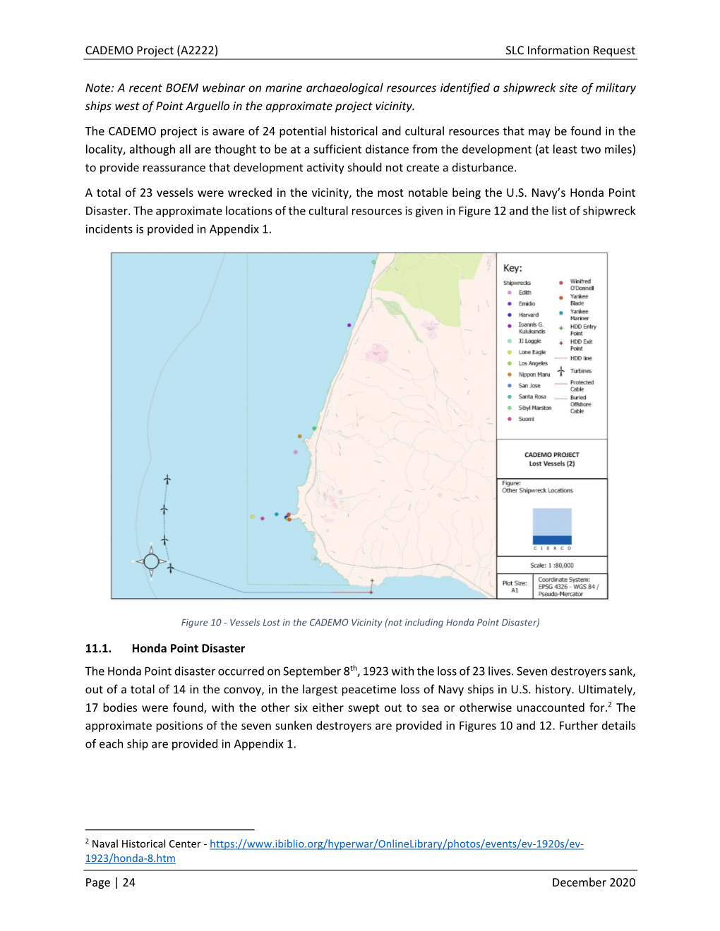 Offshore Cultural Shipwrecks