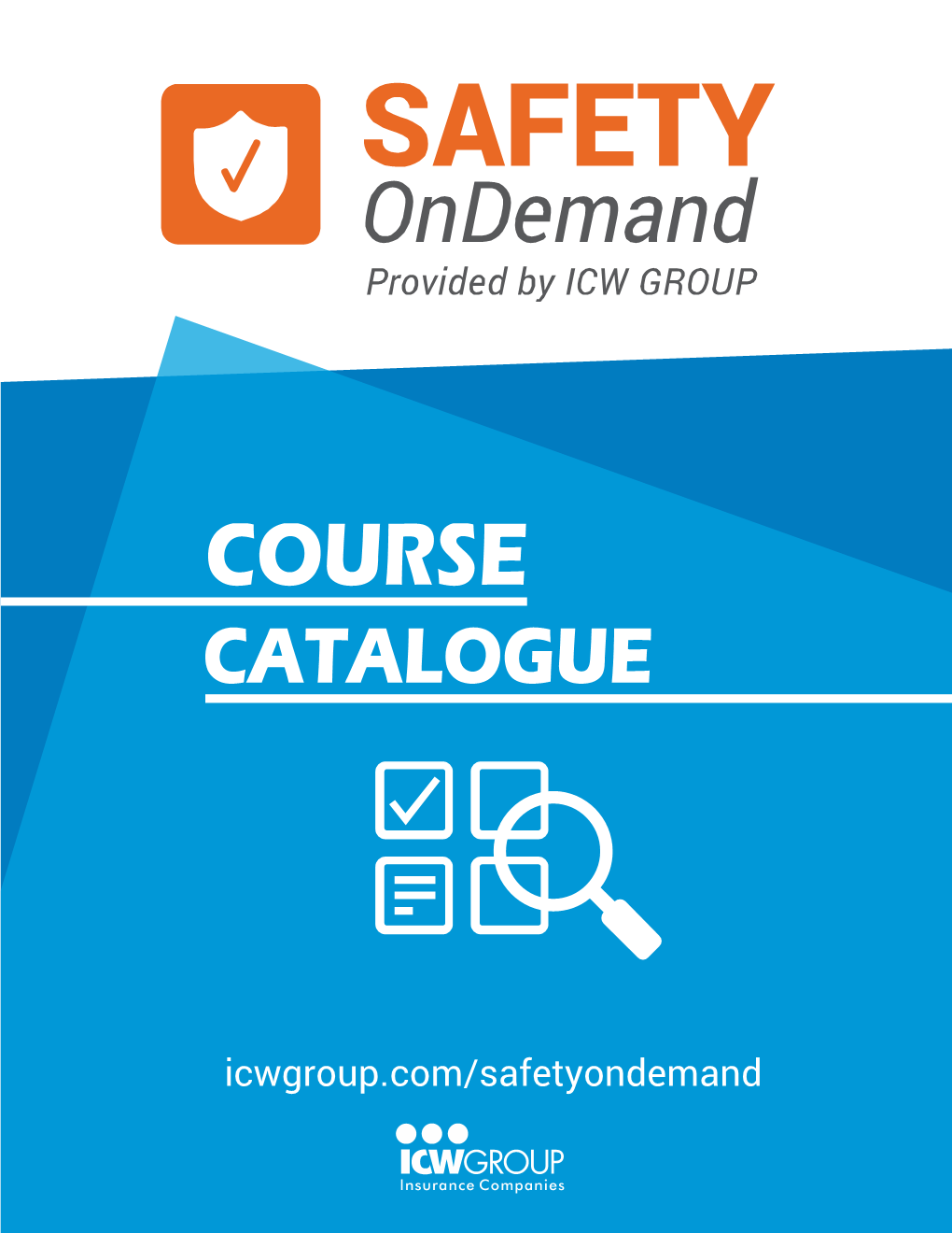 ICW Group Safety Ondemand Course Catalogue