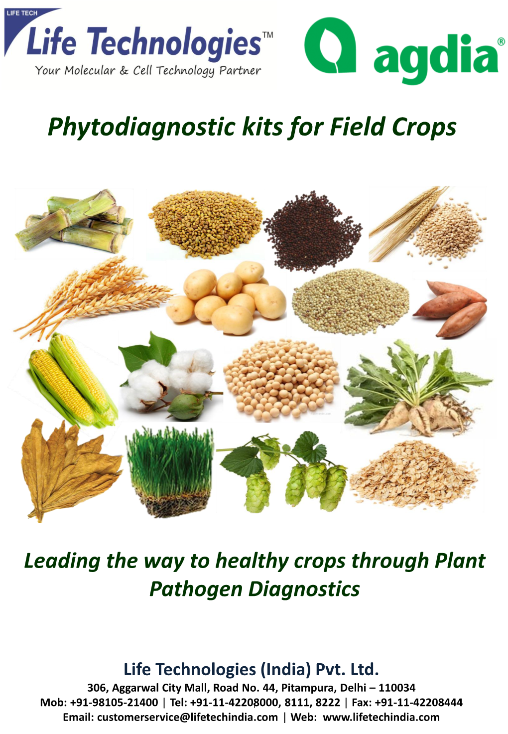 Phytodiagnostic Kits for Field Crops