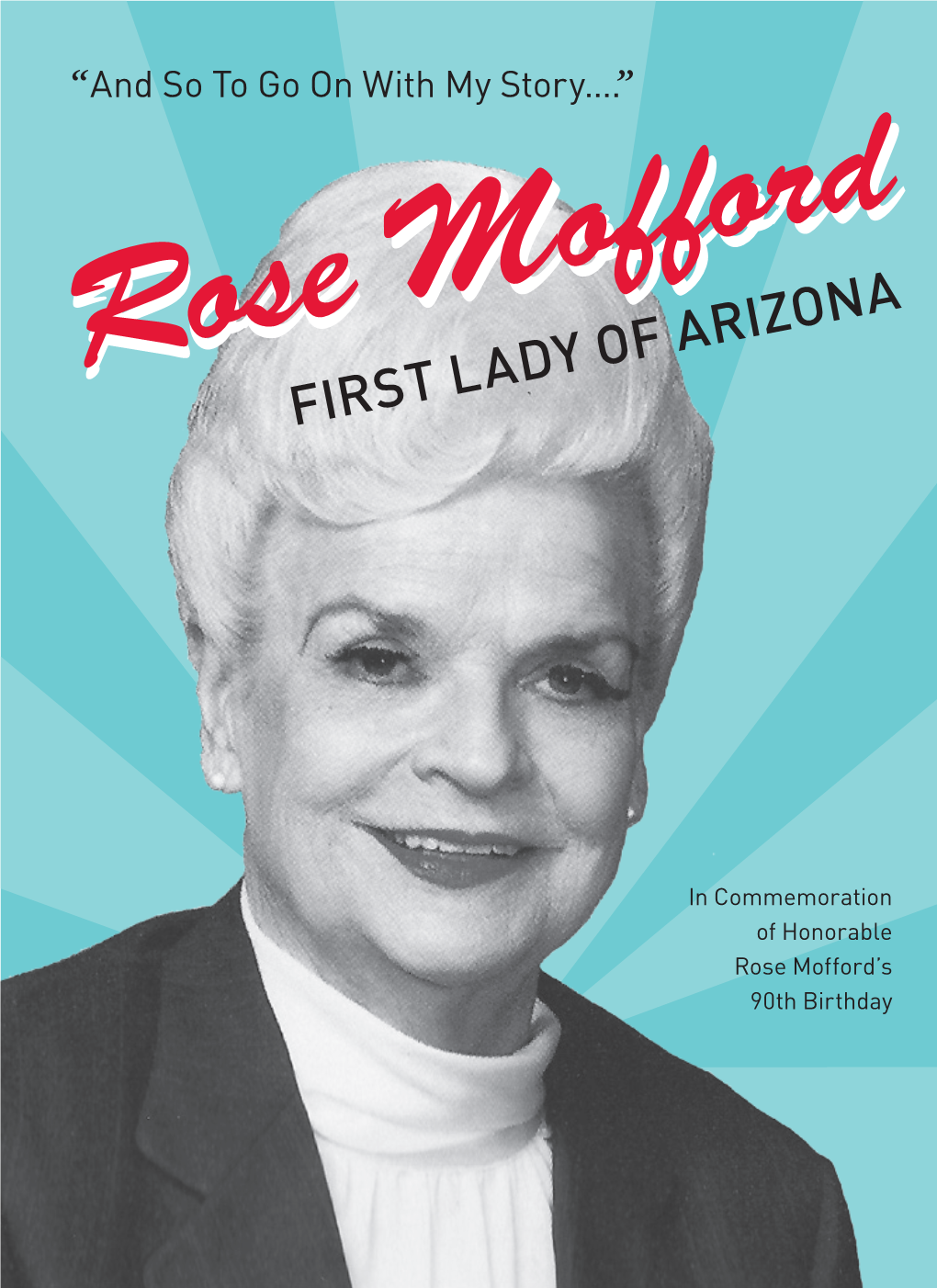 Rose Mofford, First Lady of Arizona