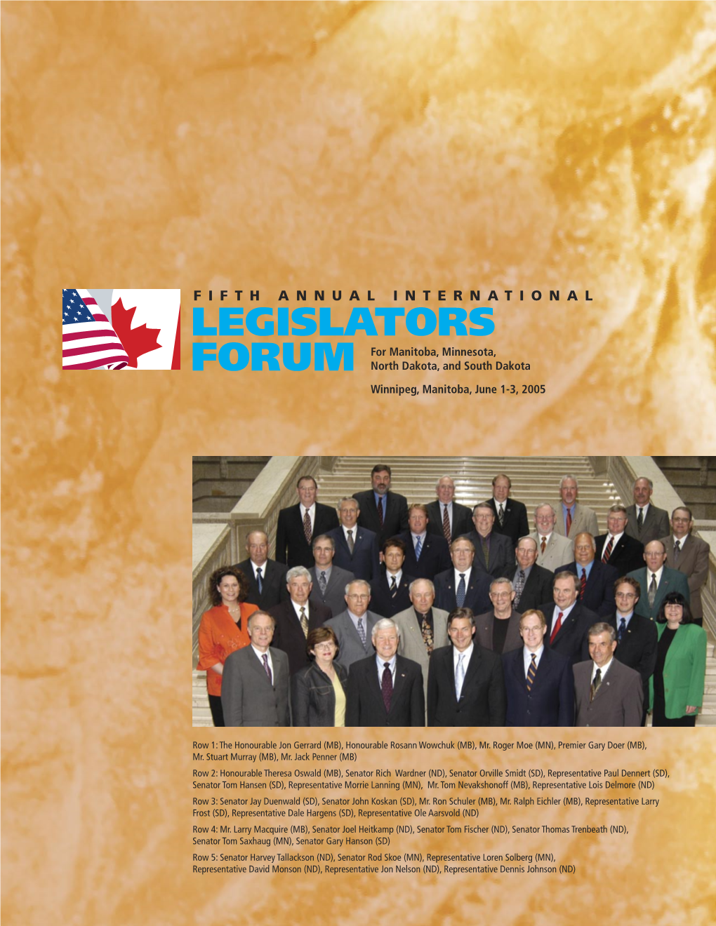Legislators' Forum 2005