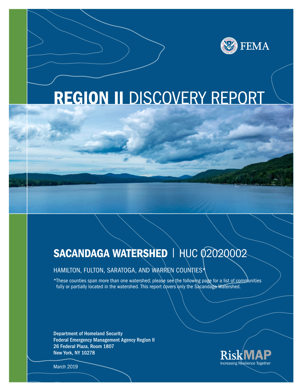 Flood Risk Discovery Report Sacandaga Watershed