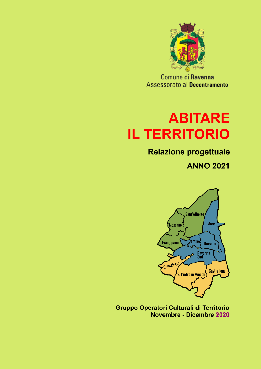 Abitare Il Territorio 2021