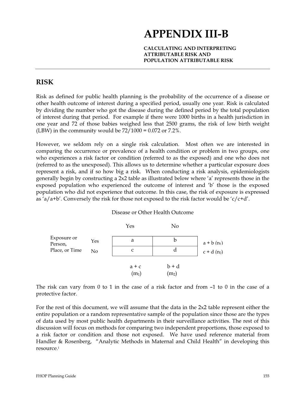 Calculating and Interpreting Attributable Risk and Population Attributable Risk