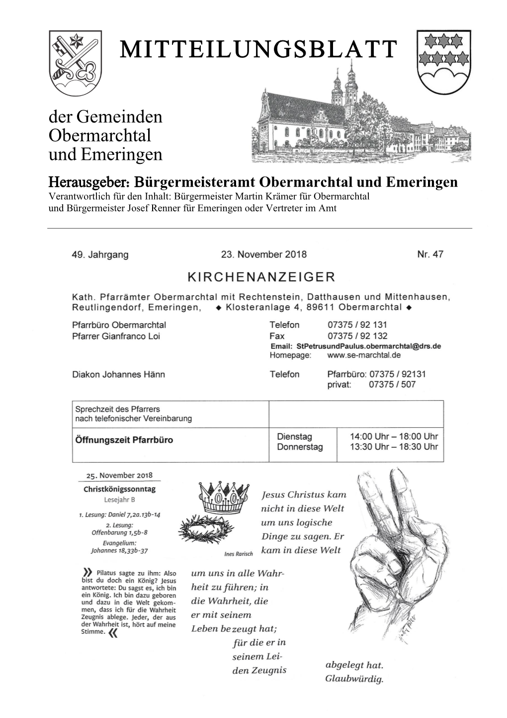 Mitteilungsblatt