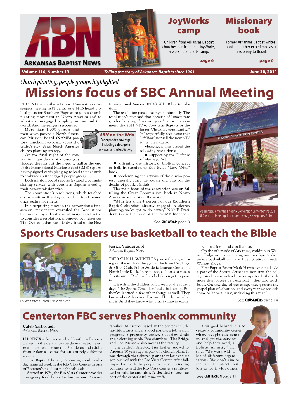 Missions Focus of SBC Annual Meeting