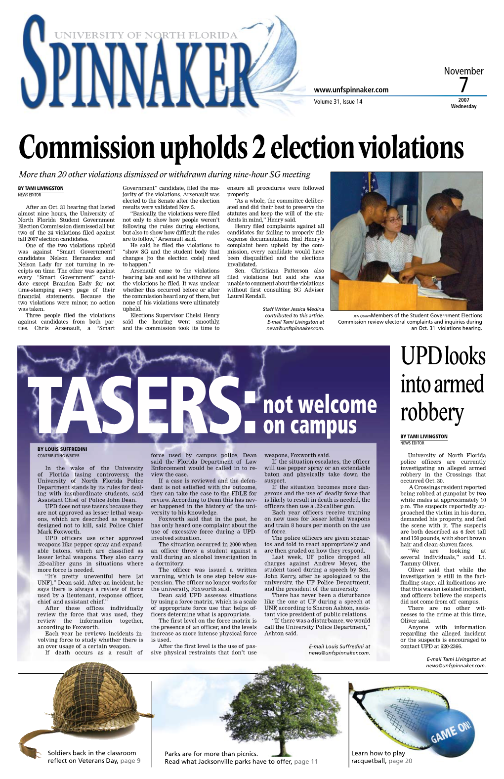 Commission Upholds 2 Election Violations More Than 20 Other Violations Dismissed Or Withdrawn During Nine-Hour SG Meeting