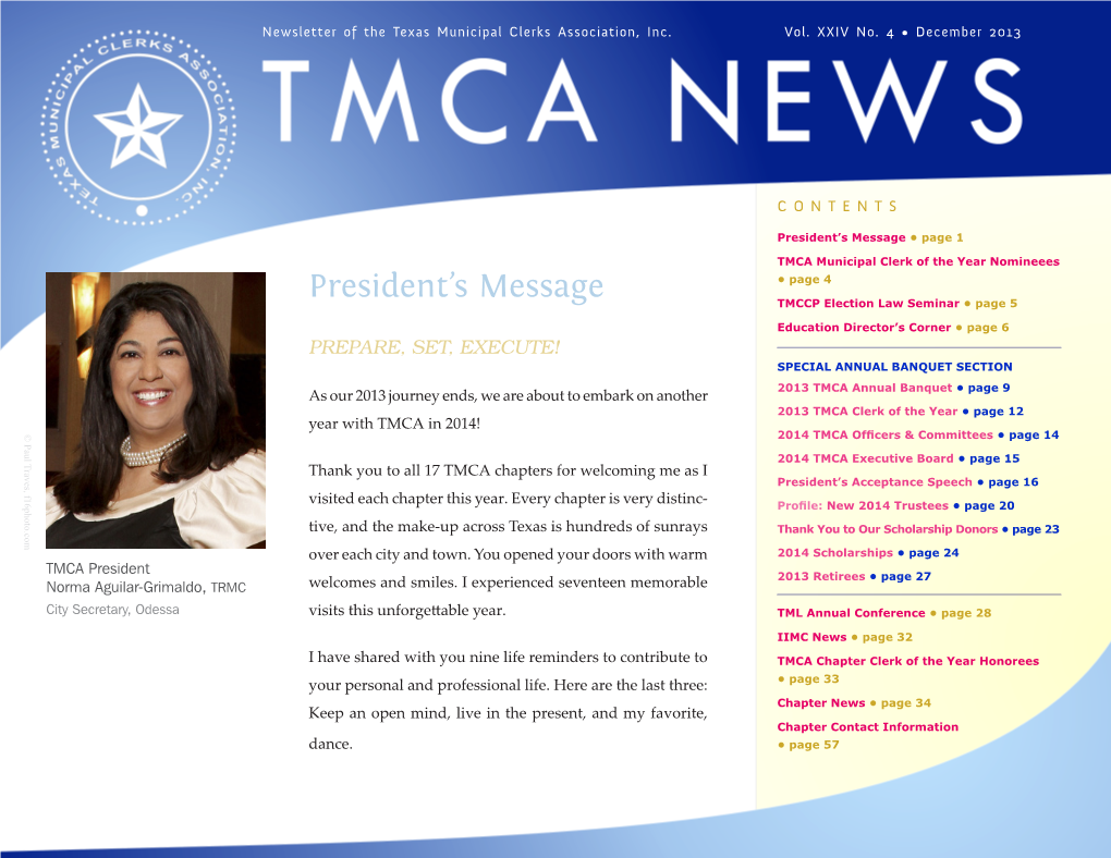 TMCA News, December 2013