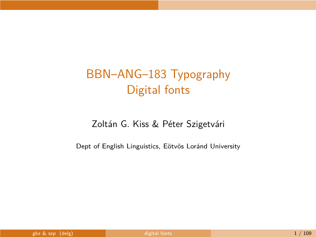BBN–ANG–183 Typography Digital Fonts