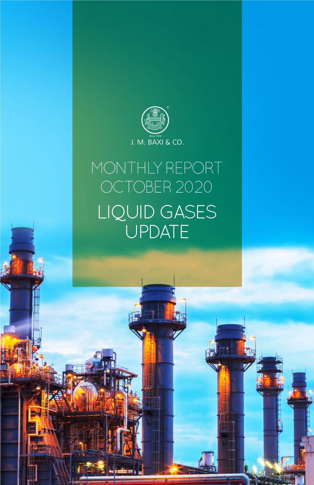 Liquid Gases Update Table of Content