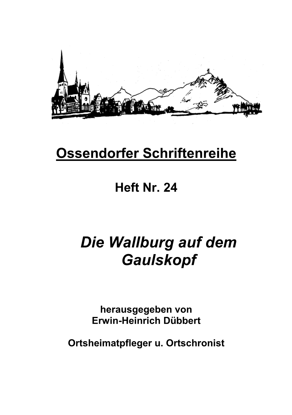 Heft 24-Ossendorf Und Gaulskopf