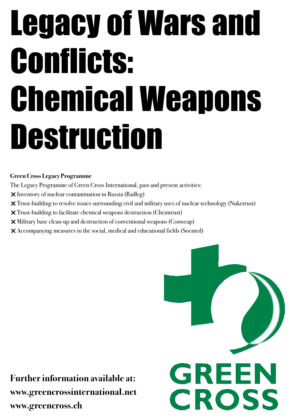 Chemical Weapons Destruction