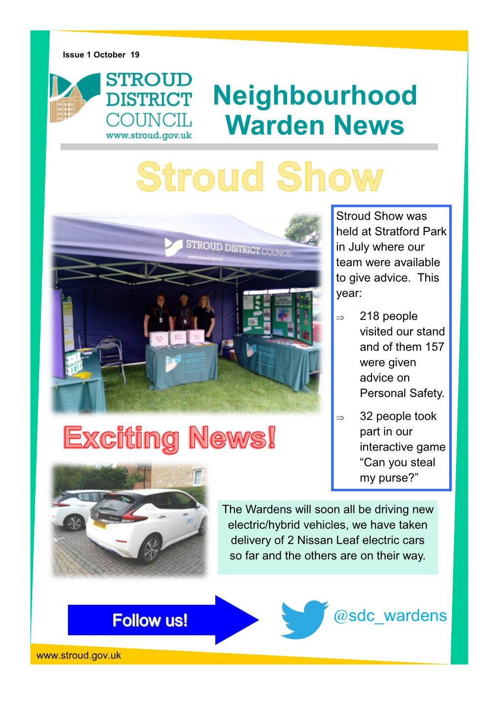 Neighbourhood Warden News