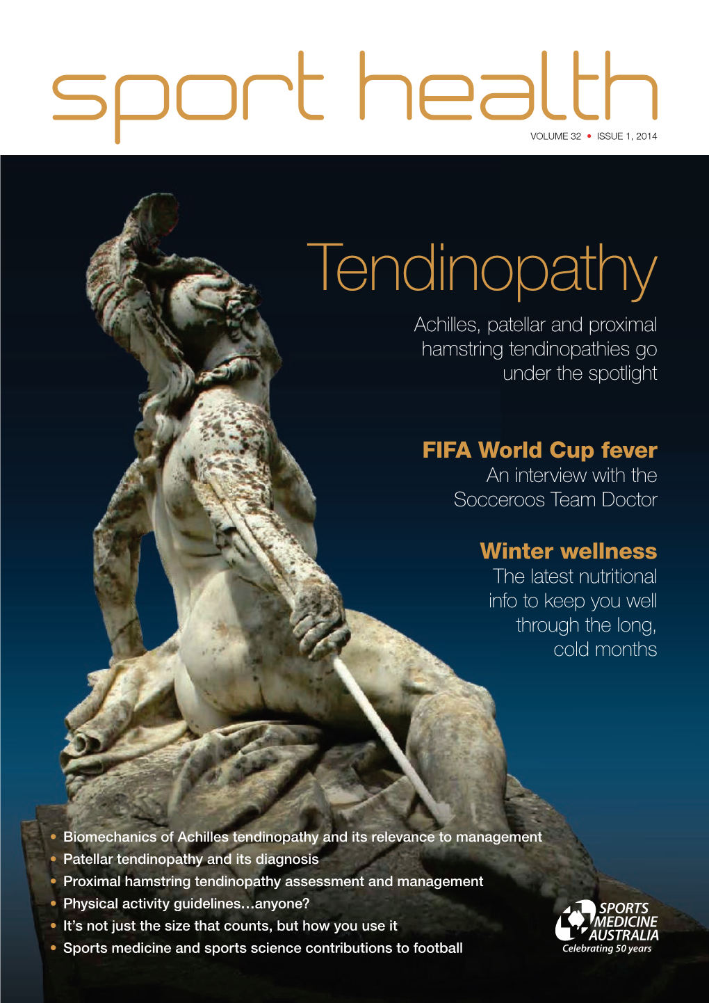 Tendinopathy Achilles, Patellar and Proximal Hamstring Tendinopathies Go Under the Spotlight