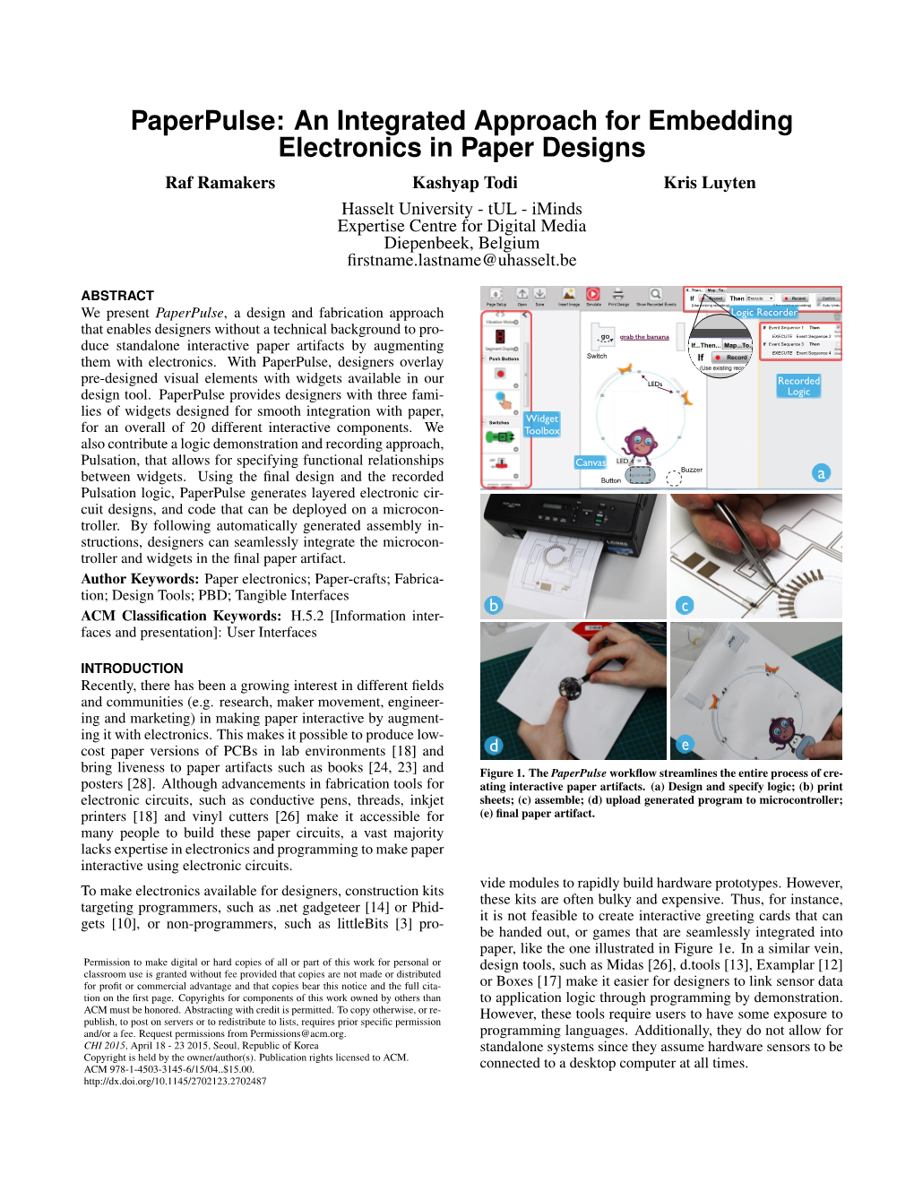 An Integrated Approach for Embedding