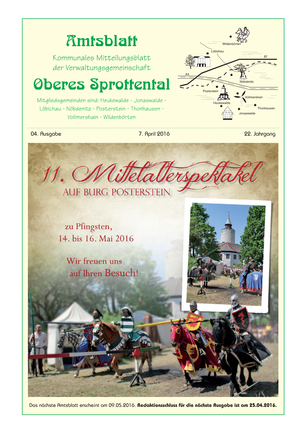 Amtsblatt Oberes Sprottental