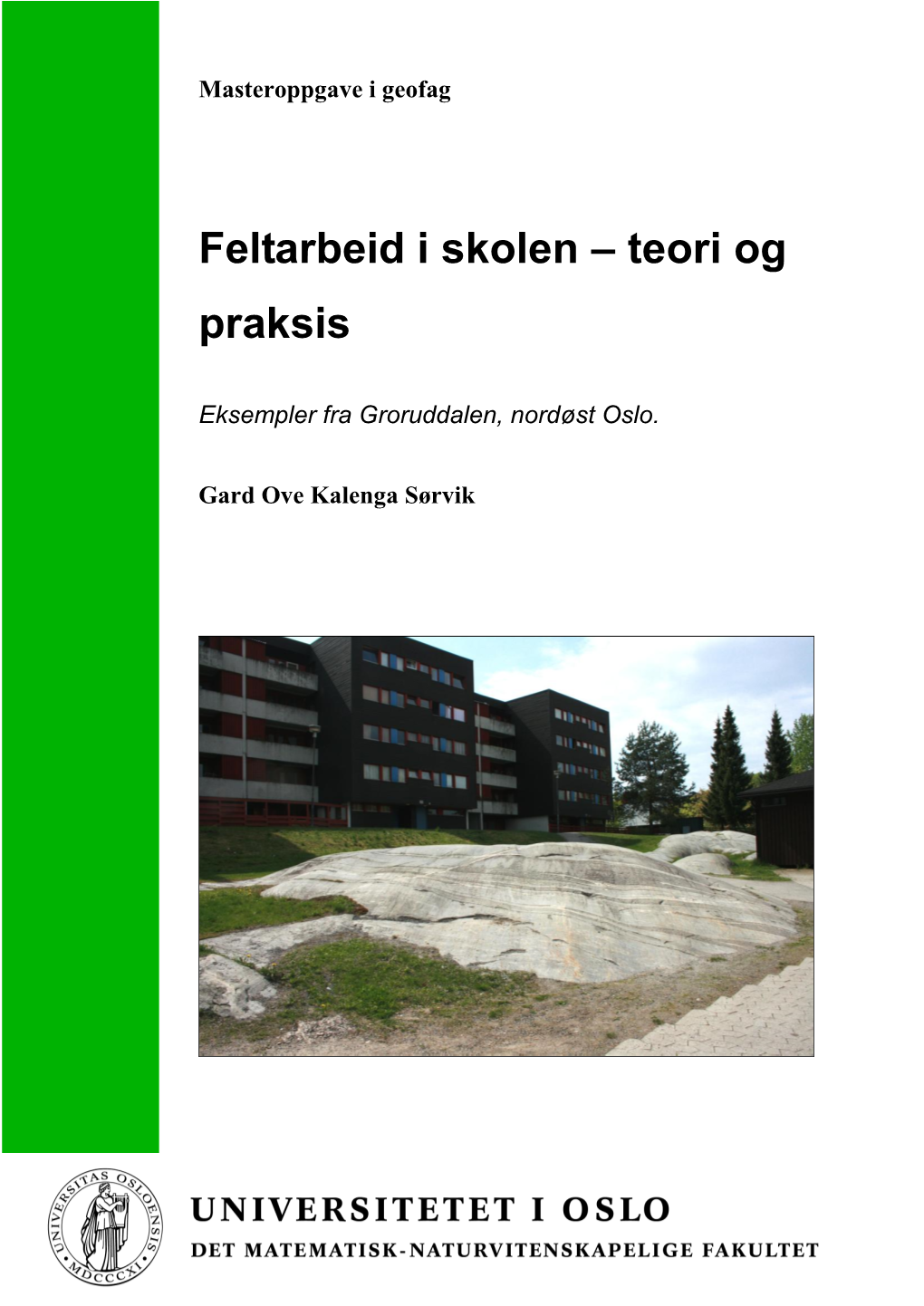 Feltarbeid I Skolen – Teori Og Praksis