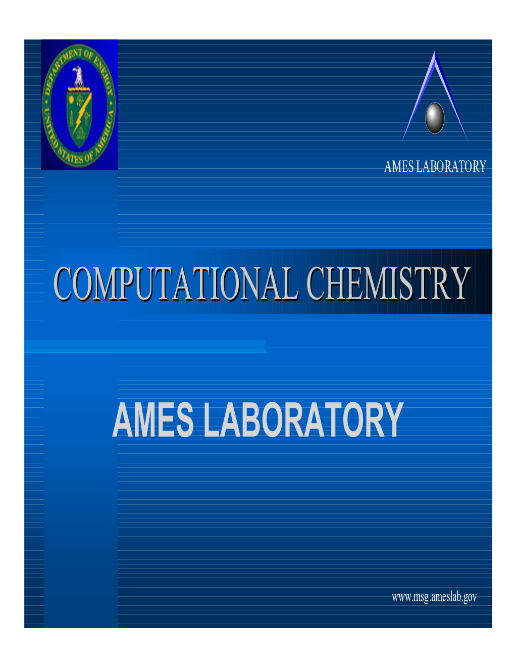 Computational Chemistrychemistry