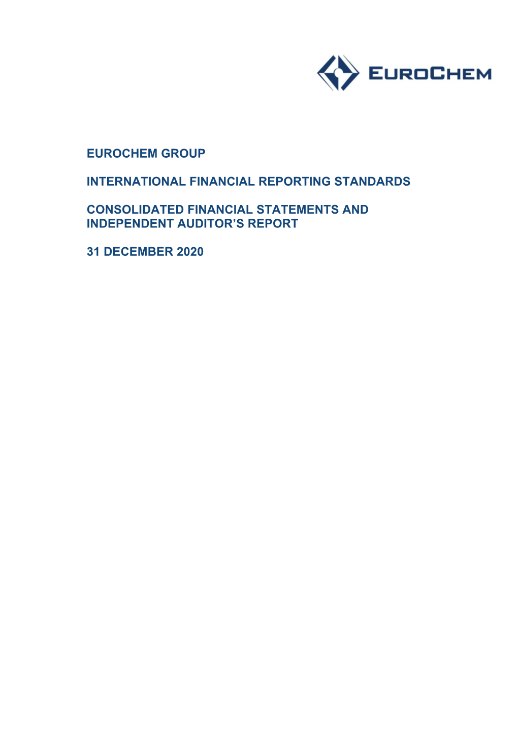 Eurochem Group International Financial