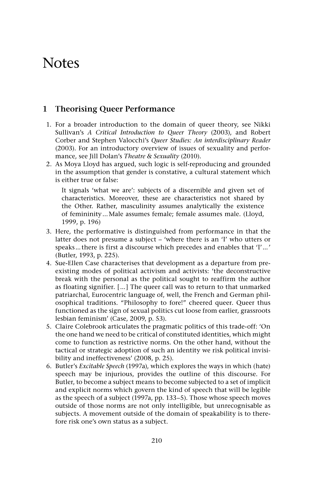 1 Theorising Queer Performance