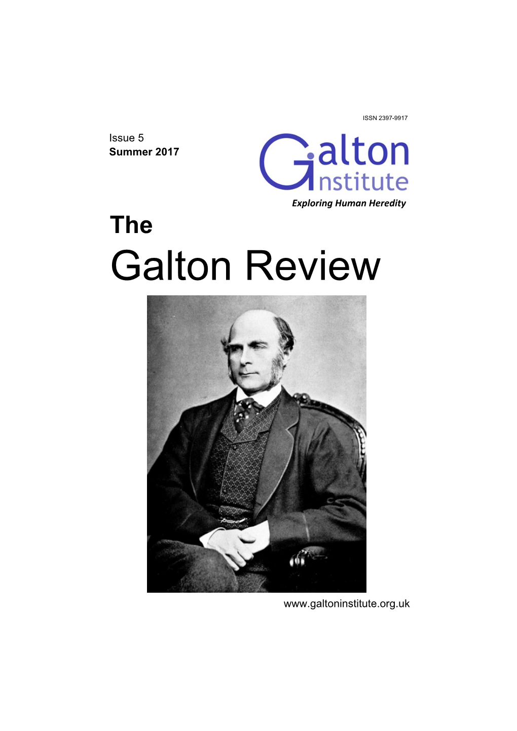 Issue 5- Galton Review, .Pub