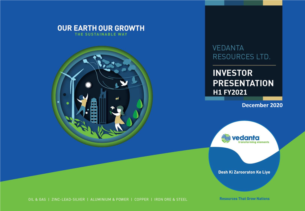 H1 FY2021 December 2020 Cautionary Statement and Disclaimer