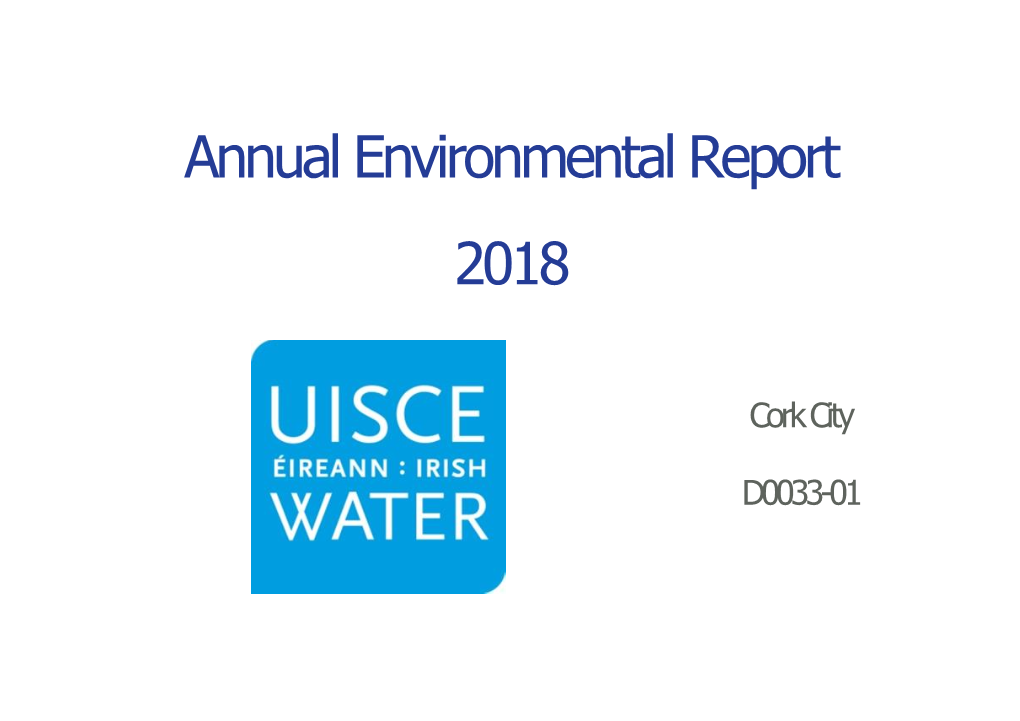 Annual Environmental Report 2018